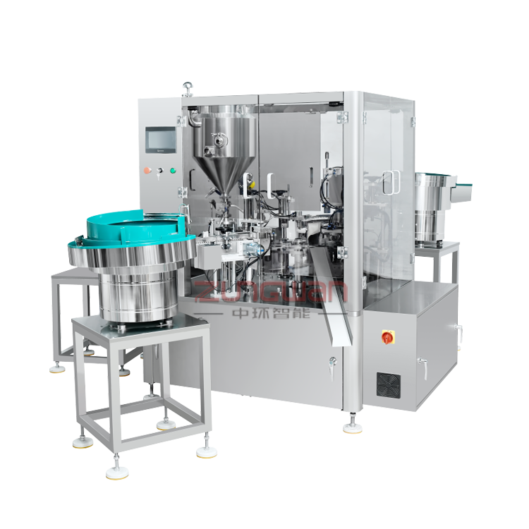 ZHJM-1647M全自動(dòng)唇蜜唇彩唇釉灌裝上刷旋蓋機(jī)