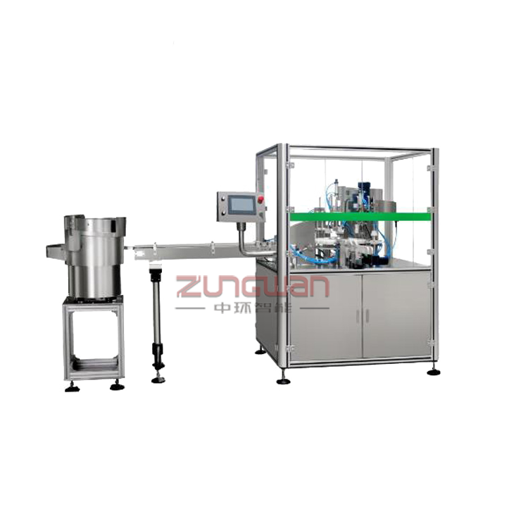 ZHY-50C全自動(dòng)藥品液體噴劑灌裝旋蓋機(jī)