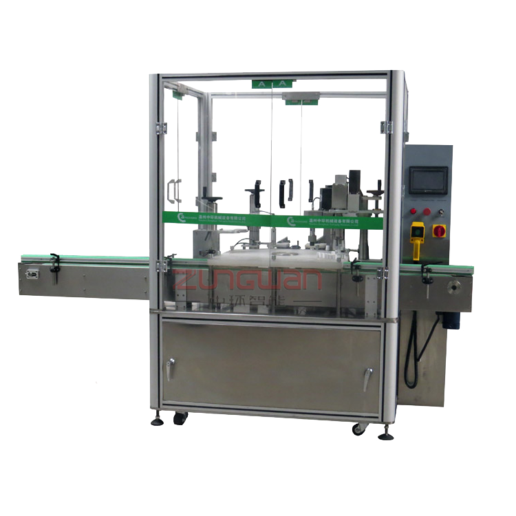 ZHJY-50全自動(dòng)滾珠瓶走珠瓶灌裝壓塞旋蓋機(jī)