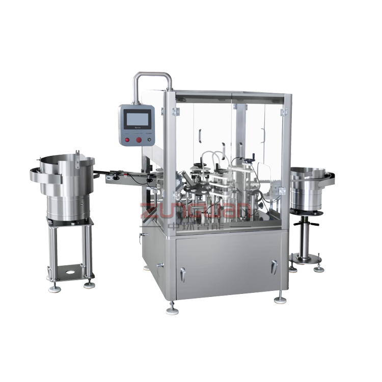 ZHJM-40全自動(dòng)睫毛膏灌裝上刷旋蓋機(jī)