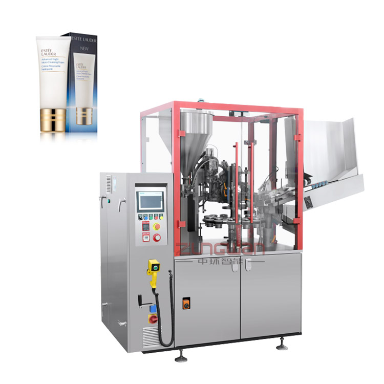 價格便宜新型軟管定量灌裝機，潔面乳灌裝封尾機廠家
