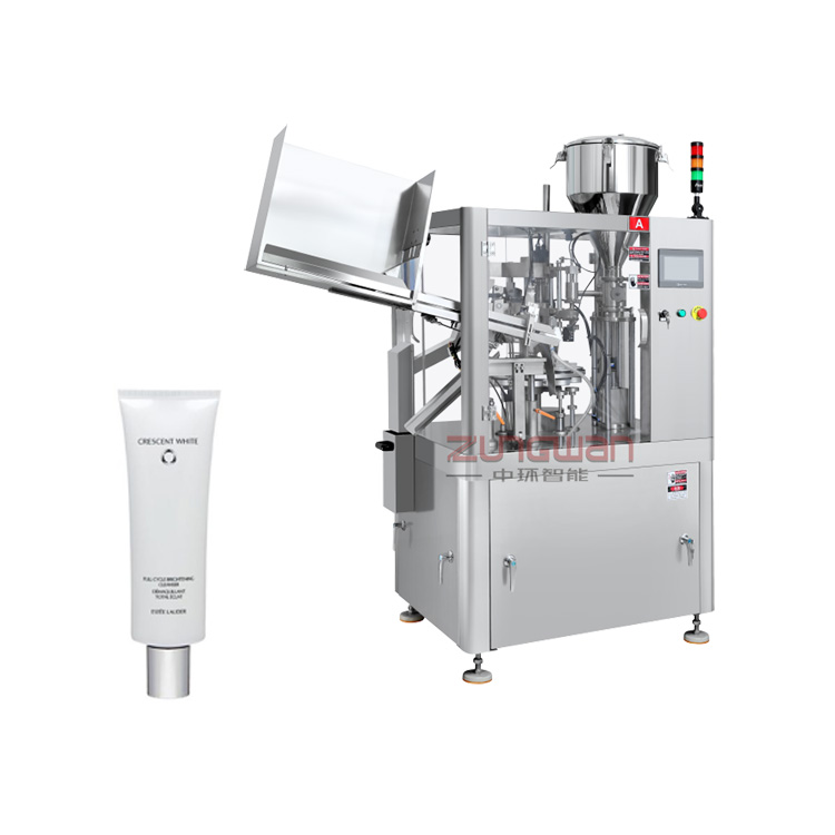 北京市化妝品軟管灌裝封尾機，潔面乳膏體灌裝封尾機在線咨詢