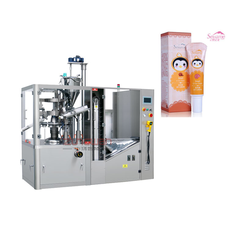 紹興金屬管灌裝封尾機(jī)，塑料復(fù)合軟管定量充填封口機(jī)